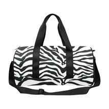 Zebra Stripes Pattern Travel Duffel Bags - £44.76 GBP