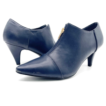 NEW Simply Styled Womens 11 Francia Shootie Ankle Bootie Navy Blue Point... - £26.92 GBP