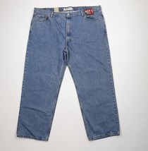 Deadstock Vintage Y2K Levis 550 Mens 46x29 Relaxed Fit Denim Jeans Blue Cotton - £67.02 GBP