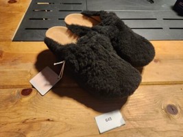 Birkenstock Womens Fanny Teddy - Teddy Black - US Size 9 Narrow  - $127.71