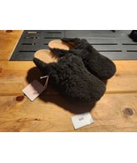 Birkenstock Womens Fanny Teddy - Teddy Black - US Size 9 Narrow  - $2,367.87 MXN