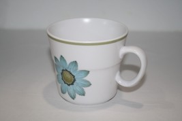Up Sa Daisy Noritake Progression China Blue Flower Small Coffee Mug Tea Cup 3&quot; 2 - £8.42 GBP