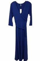 Mother Bee Women&#39;s Maternity 3/4 Sleeve Maxi Dress (Size Small) - £24.67 GBP
