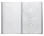 MUJI Japan 80 Disc CD DVD Bluray custodia Storage organizer Holder Book ... - £16.95 GBP