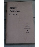 Nice Vintage Soft Cover Smith College Club, 1948, GOOD COND - $10.85 CAD