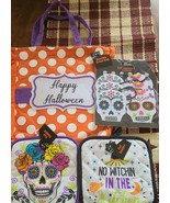 Happy Halloween Novelty Treat Bag Filled with Holiday Decor (4) - £11.77 GBP