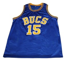 Vince Carter #15 Mainland Bucs New Men Basketball Jersey Blue Any Size image 4