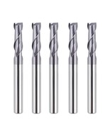 Power Milling Machine Carbide Upcut Cnc Router Bits Tiain Coated, 5 Pcs.... - £47.45 GBP