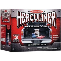 HERCULINER Black Kit 6 foot Truck Bed Roll on Bedliner Kit, 1 Gallon Kit - £108.75 GBP