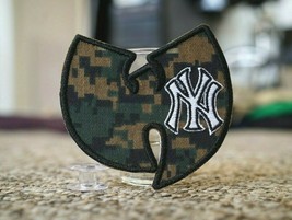 New York Yankees, Wu Tang, Camo, 90s Hip Hop, Baseball Patch - £9.34 GBP