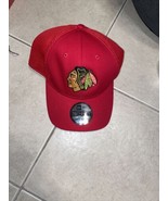 New Era Chicago Black Hawks NHL Hat Cap Red Adult - £18.68 GBP
