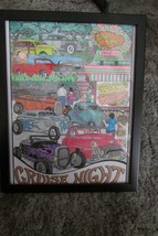 &quot;CRUISE NIGHT&quot; wall plaque, hand colored - £4.75 GBP