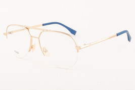 FENDI FF M0036 J5G Gold Eyeglasses MM 0036 55mm - £128.33 GBP