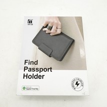 Passport Holder Travel Works with Find My, Leather Passport Wallet MF19 ... - $39.99