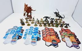 Heroscape Rise of the Valkyrie Painted Figure Lot (30) 2004 w 16 Army Ca... - £37.74 GBP