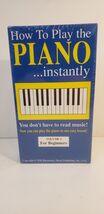 How To Play the Piano Instantly Vol. 1 for Beginners VHS New Sealed - $2.80 CAD