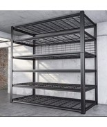 Garage Shelving, 6-Tier Garage Storage Shelves Heavy Duty Shelving, Load... - $195.97
