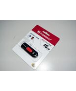 Transcend JetFlash 590 16GB Flash Drive with USB2.0 Black Brand New Seal... - $262.64 MXN