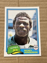 2010 Topps Cards Your Mom Threw Out #CMT88 Rickey Henderson Oakland A&#39;s - £2.70 GBP