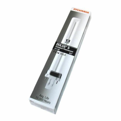 21136 Osram CF13DS/827/ECO Dulux S 13W 2 Pin CFL Lamp - $8.65
