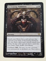 Increasing Ambition	Dark Ascension - Magic the Gathering Black- MP - $1.95