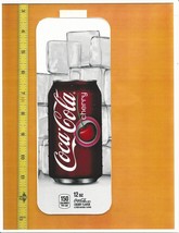 Coke Chameleon Size Coca Cola Cherry 12 oz CAN Soda Vending Machine Flavor Strip - £2.34 GBP