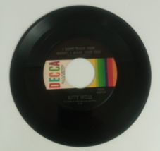 Kitty Wells I Don&#39;t Want Your Money, I Want Your Home 45 RPM Record - $6.81 CAD