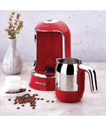 KORKMAZ COFFEE MAKER RED 220V ELECTRICAL TURKISH  POT KETTLE A860-03 US ... - $2,536.50 MXN