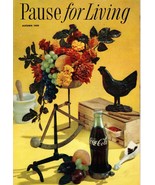 Coca Cola Pause for Living Magazine Autumn 1959 Hospitality Keynote: Fun - $9.25 CAD