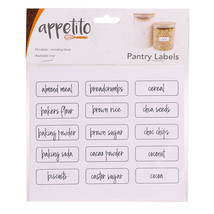 Appetito Canister Labels (Pack of 45) - $14.54