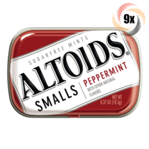 Full Box 9x Tins Altoids Smalls Peppermint Mints | 50 Per Tin | Fast Shipping - $21.04