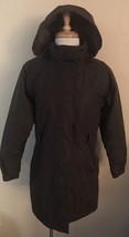 Helly Hansen Womens Brown Long Sleeve Full Zip Hooded Jacket Helly Tech Sz Small - £37.19 GBP