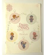Precious Moments in Miniature Cross Stitch 1989 Needlecraft - $9.95