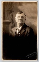 RPPC Bakersfield CA Older Gentleman Portrait Dorman Bros Studio Postcard... - $11.95