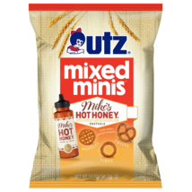 Utz Quality Foods Mixed Minis Pretzels Flavored with Mike&#39;s Hot Honey, 1... - £24.72 GBP+