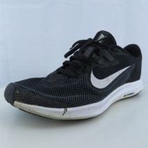 Nike Women Sneaker Shoes Downshifter Black Fabric Lace Up Size 8 Medium (B, M) - £13.44 GBP