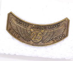 2008 ROCKER STYLE HOG PIN Harley Davidson Owners Group 25 YEARS - $8.99