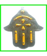 Hamsa Hand Fatima Protection Evil Eye |Home Blessing Good Luck Handmade ... - $90.83 CAD