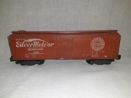 Vintage Seaboard No.942 Silver Meteor Box car with Knuckle Couplers, pai... - $220.12 MXN