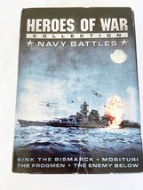 Heroes of War Collection Navy Battles 4 Movie DVD Set - £8.80 GBP
