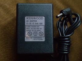 Kenwood AC Adaptor; W09-1202; Class 2 120v - £6.29 GBP