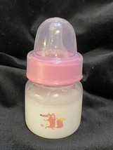 Reborn 2oz Pink “PREEMIE NO HOLE NIPPLE” Faux Formula Baby Bottle~See Photo - $5.45