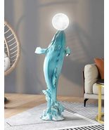 interoknack Luxury Large Whale Floor Sculpture with Night Light, Creativ... - €512,79 EUR