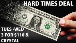 WED- Thurs Hard Times Deal Buy 3 For $110 And Get A Free Special Crystal - $276.00