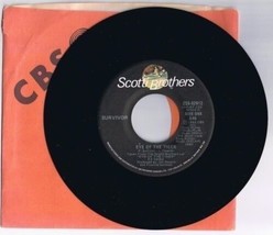 Survivor Eye Of The Tiger 45 rpm Record B Take You On A Saturday 1982 - £5.58 GBP