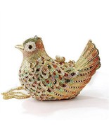 LO2378 - Gold White Metal Clutch with Top Grade Crystal  in Multi Color - $212.99