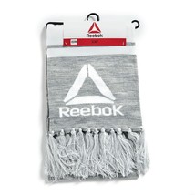 Reebok Rally Scarf With Logo New Gray Unisex Athletic Grey - £11.33 GBP