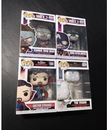 Funko Pop Avengers Set Doctor Strange Vision Zombie IronMan, Captain Ame... - $36.62 CAD