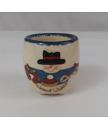 Hallmark Tealight Candles Crazy Mountain Warmest Wishes Snowman Candle U... - $4.94