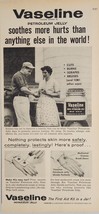 1959 Print Ad Vaseline Petroleum Jelly First Aid Kit in a Jar - $15.37